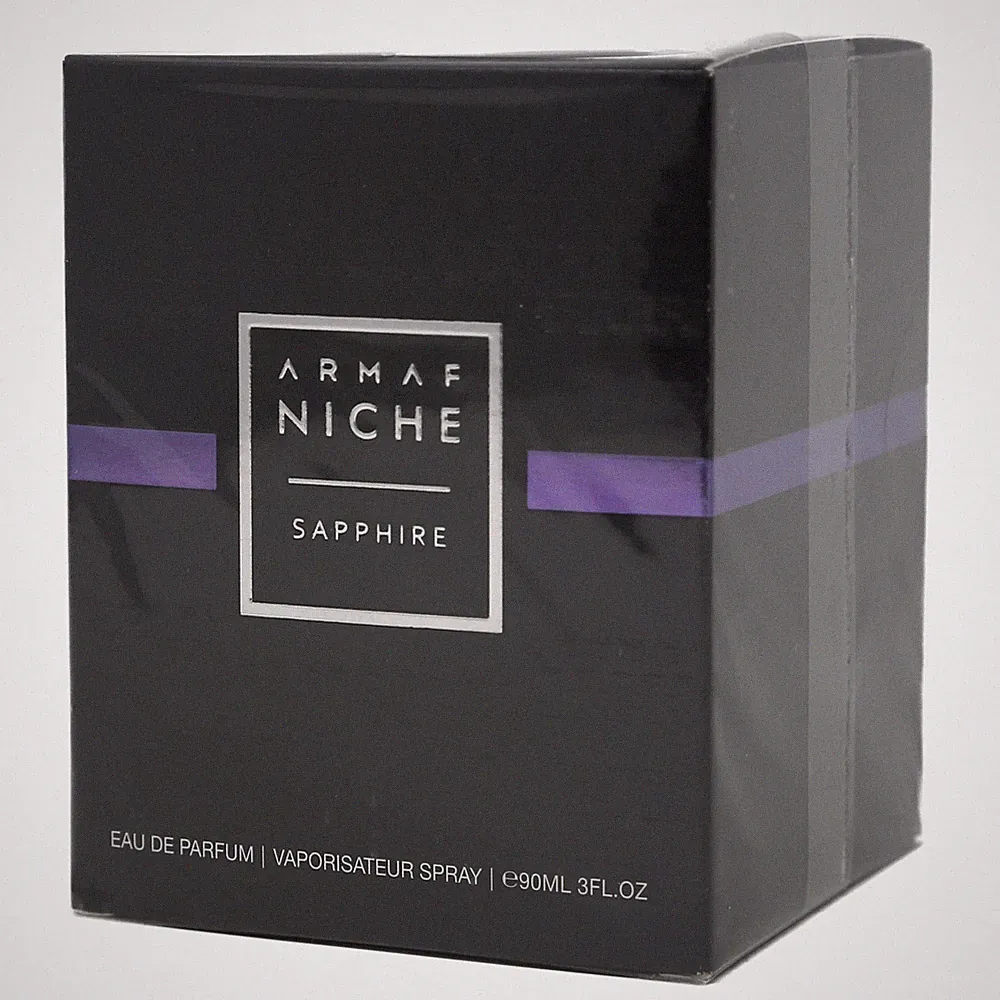 Armaf Niche Sapphire Eau de Parfum for Men Spray 3oz/90ml - BRAND NEW