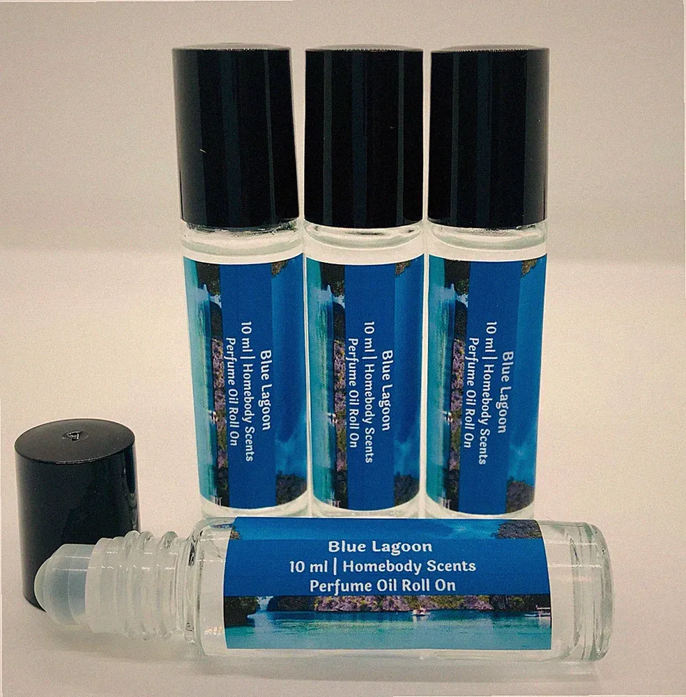 Blue Lagoon Perfume Oil Roll On, Fresh Perfume Roll On, Blue Lagoon Scent