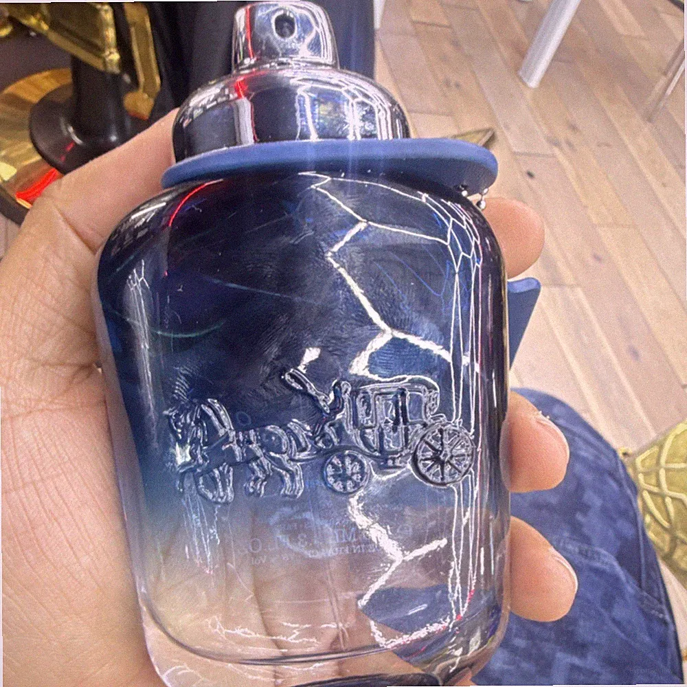 Coach Blue Eau de Toilette Spray 3.3 fl oz Lime Ozone Cedarwood Scent