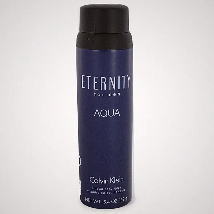 Eternity Aqua by Calvin Klein 5.4 oz Body Spray for Men