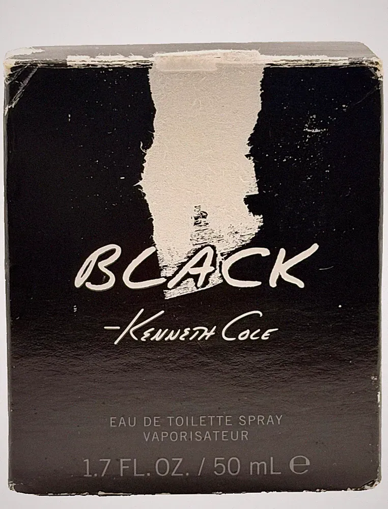 KENNETH COLE BLACK Cologne for Men 1.7 oz / 50 ml EDT Spray